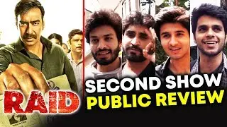 RAID PUBLIC REVIEW | SECOND SHOW | Ajay Devgn, Saurabh Shukla, Ileana D'Cruz