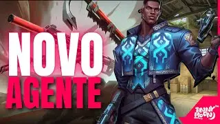 TODAS AS HABILIDADES DO NOVO AGENTE  E PATCH 11.07! #valorant