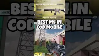 BEST M4 GUNSMITH in COD MOBILE #cod #codmobile #shorts
