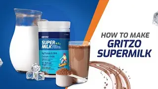 How to make Gritzo SuperMilk? | India's only personalized nutrition for your child