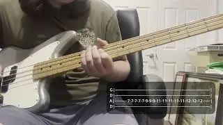 PDA - Interpol (BASS COVER w/ TABS)