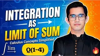 DEFINITE INTEGRATION AS  LIMIT OF SUM #jeemains2026 #jeeadvanced 