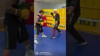 #boxing #training #mittwork #coach #legend
