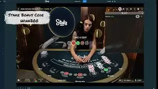Suited Trips On Blackjack Insane Win!!