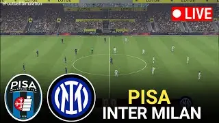 🔴LIVE - Pisa vs Inter Milan l Serie A 2025/26 l Simulazione video partita completa eFootball Pes 21