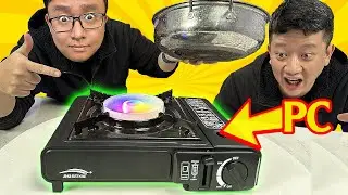 CÁI BẾP GA NÀY LÀ MỘT BỘ MÁY TÍNH !!! PC CHƠI GAME ĐỘC NHẤT NĂM 2024 =))) - TTG HÝ HOÁY