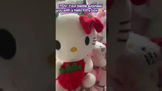 Hello Kitty Surprise Box 💖 Kawaii Gift Idea for Girls & Sanrio Fans#hellokittylovers #giftforher