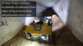 Mini Dozer Robot to clear stormwater infrastructure