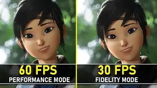 Kena: Bridge of Spirits | Performance (60FPS) VS Fidelity (30 FPS) | Graphics Comparison | PS5