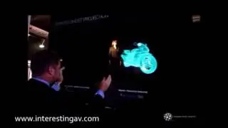 Interesting AV Interactive Holographic Illusion