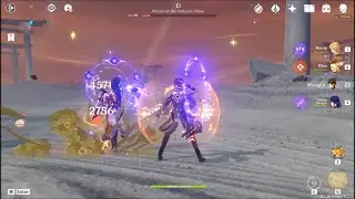 Raiden Shogun ( Baal ) Boss Battle Round 2 FULL Fight