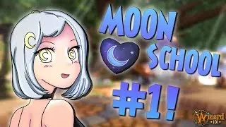 Wizard101: MOON SCHOOL WALKTHROUGH! | Creating MINDY MOON! Episode #1