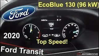Ford Transit (2020) EcoBlue 130 - Acceleration 0 - 100 mph (160 km/h)