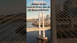 &bdquo;Sp&auml;ter ist der teuerste Preis, den du f&uuml;r Bequemlichkeit zahlst.&ldquo;