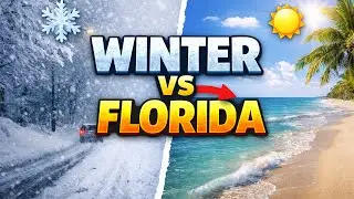 America FREEZING Right Now ❄️ While South Florida Looks Like THIS 🌊 (Part 2)
