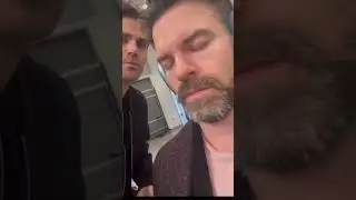 Paul Wesley and Daniel Gillies funny moment