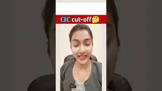 CiC ki cutoff kitni h | CIC cut off 2023 | Cluster innovation centre cutoff |