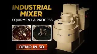 Industrial Mixer &ndash; 3D Visualization & Simulation
