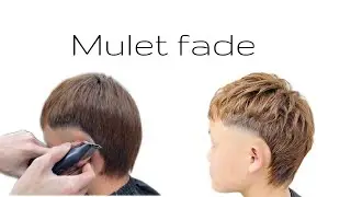 💈Barber | Modern Mullet Haircut Tutorial | Step by Step Fade #barber#fade 