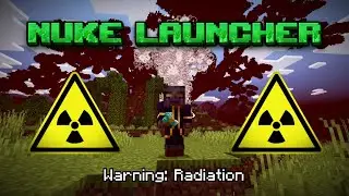Create A Nuke Launcher in Minecraft! (Bedrock Command Tutorial)
