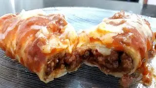 A MELHOR PANQUECA DE CARNE QUE VOCÊ JÁ VIU - MASSA PERFEITA E RECHEIO INCRÍVEL