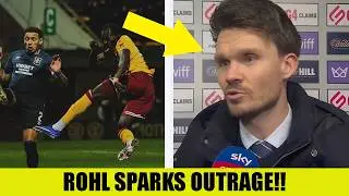 Danny Rohl SPARKS OUTRAGE Amongst Rangers Fan After Full Time Comments!