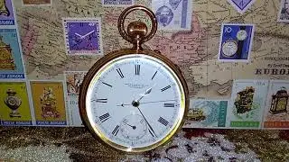 Thomas Russell and son 18 carat gold chronograph up /down indicator ( SOLD OUT )