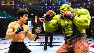 TRUE Bruce Lee vs. Steampunk Ogre | EA Sports UFC 5