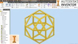 Autodesk inventor tutorial l Rhombicuboctahedron