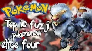 Top 10 fuzji Pokemonów elite four z Kanto.