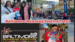 Baltimore Running Festival 2024 - My daughter ran a 10k