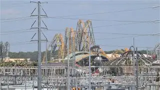 Stardust Racers Dual Coaster Testing - Epic Universe Dueling Launch Coaster