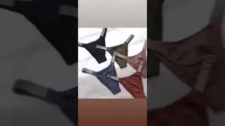 Трусики со стразами по бокам