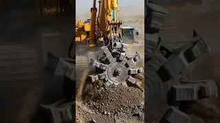 This sound is REAL. This power is REAL. ⚙️When a giant machine cuts the earth, you don&rsquo;t just see it
