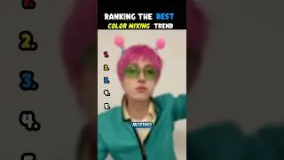 Ranking The Best COLOR MIXING Trend *NEW* 😱