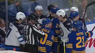 Craig Anderson's Head Hits Crossbar As Mason Appleton Crashes Into Him