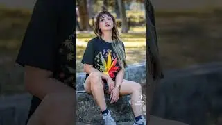 Street photography with Indonesian Model #shorts #photography #street | Picsel Films