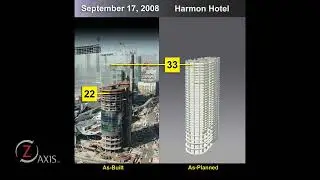 Harmon Hotel Construction Timelapse