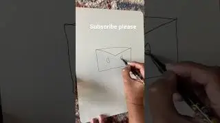 #how #to #drawing #cute #envelope #with #shape #cute #envelope #draw art #shorts #video #shortvideo