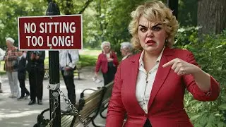 Karen Chains Up Elderly Folks&rsquo; Benches, Claiming &ldquo;They Sit Too Long in Public View&rdquo;
