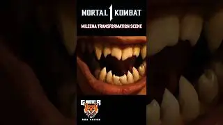 Mileena Transformation Scene 🔥 #shorts  #mk1