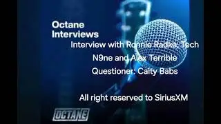 Ronnie Radke, Tech N9ne & Alex Terrible interview by Caity Babs/SiriusXM Octane (5/10/24, Rockville)