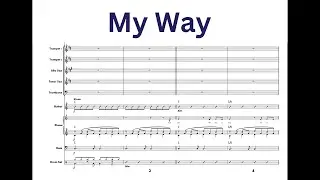 My Way Jazz Combo Arrangement