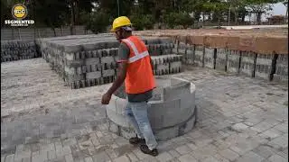 Complete Concrete Ring Installation Demonstration | Segmented Concrete Co