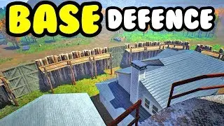 ULTIMATE ZOMBIE BASE DEFENSE! (Mist Survival)