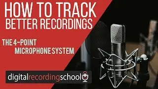 Microphone Techniques For Recording: 4 Point Microphone System - Digital Recording School