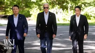 Biden Hosts First Trilateral Summit With South Korea and Japan | WSJ News