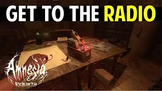 How to get to the Radio in the Fortress | Elevator Puzzle & Break the Floor | Amnesia Rebirth