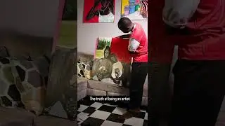 The truth of being an artist #ArtistOnTwitter #kibera #artisto #kenya #contemporary