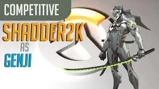 Shadder2k as Genji in Volskaya Industries [Top 500 &ndash; Placement match 5/10 &ndash; 1.3.0 PTR]